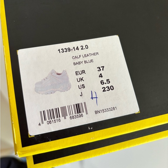 Buffalo David Bitton Sky Blue Sneakers - Picture 2 of 7